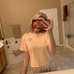 o’neill shell crop tee